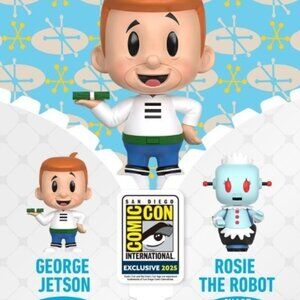 NEW 2025 SDCC Jetsons George Jetson Thrilljoy Pix Figure Limited 5000 - Chance f